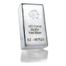 100 oz C4G Cast Silver Bullion 99.95% Pure