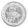 2023 2 Oz Silver Great Britain Tudor Beasts (Yale of Beaufort) - BU