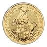 2018 1oz The Queen's Beasts, The Black Bull of Clarence, Gold Coin