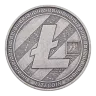 2020 Republic of Chad Fr5,000 LiteCoin Crypto Currency Antiqued 1 oz Silver Coin BU