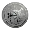 2014 1 Kilo Australia Silver Lunar Horse (Series II) - BU