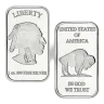1 Ounce American Buffalo Silver Bar