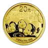 Chinese Gold Panda 20th Ounce 2013