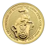 2021 1/4 oz. British Gold Coin Queen's Beast Greyhound of Richmond (BU)