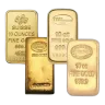 10 Oz Gold Bar .9999 (Random Brand)