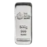 500g Silver Bullion Cast Bar