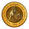 1996 Gold 1 oz Kangaroo Nugget $100 Perth Mint Bullion Coin