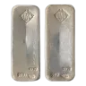 100 oz Silver Bar - Johnson Matthey
