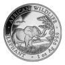 Pre-Owned 1 oz Somalia Elephant Silver Coin