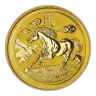 2014 'Year of the Horse' Perth Mint 2 oz Gold Bullion Coin - Pre-Owned