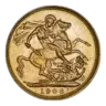 1906 Gold Sovereign Edward VII Melbourne