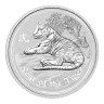 2010 1/2oz Perth Mint Silver Lunar Tiger Coin Series 2