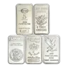 5 oz Secondary Market Silver Bars(Random Brand)