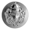 2 oz Scottsdale Mint Silver Lion Stacker Round