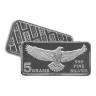 5 Gram (0.16 oz) .999 Fine Silver Bar - Monarch Precious Metals - Eagle
