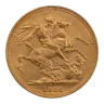 1886 Victoria Gold Full Sovereign Sydney Mint Saint George Coin