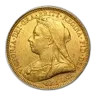 1893-1901 Great Britain Gold Sov. Victoria Veil Head Avg Circ
