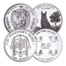 10 oz Silver Rounds 0.999 Fine - Design Our Choice
