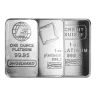 1 Oz Platinum Bar (Circulated) (Unsealed) - Various Brands