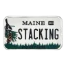 Maine License Plate - Stacking Across America 1oz Silver Bar
