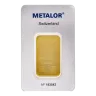 Metalor 1 oz Minted Gold Bullion Bar