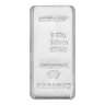 Metalor 1kg Cast Silver Bullion Bar