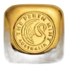 1 oz Perth Mint Gold Cast Bar 999.9