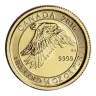 1/4oz Canadian Gold Snow Falcon Coin (2016)