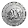 1.5 oz Polar Bear Silver Coin