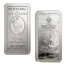 2022 St. Helena 10 Ounce St. Helena East India Company Silver Coin Bar