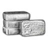 5 oz Cast-Poured Silver Bar - Pioneer Metals