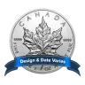 $5 Silver Canadian Maple Leaf 1 oz Random Year Brilliant Uncirculated