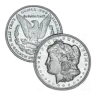 1/2 oz Morgan Silver Round