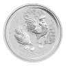 2017 Series II - Year of the Rooster Perth Mint Lunar 1 oz Silver Bullion Coin