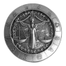 1 oz .999 Fine Silver Zodiac Round - Libra the Scales (Sep 23rd - Oct 22nd)