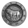1 oz .999 Fine Silver Zodiac Round - Taurus the Bull (Apr 20th - May 20th)