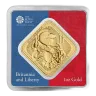 1oz Gold Bar Britannia and Liberty The Royal Mint UK