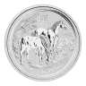 2014 Series II - Year of the Horse Perth Mint Lunar 1/2 oz Silver Bullion Coin