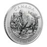 Royal Canadian Mint 2013 Canadian Wood Bison 1 oz Silver Coin