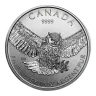 Royal Canadian Mint 2015 1 Oz Great Horned Owl Silver Coin : Birds Of Prey Series