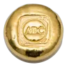 1/2 oz ABC Bullion Cast Bar Gold