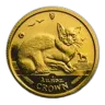 1996 Isle of Man 1/25 oz Gold Burmese Cat BU