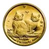 2003 Isle of Man 1/10 oz Gold Balinese Kittens Cat BU