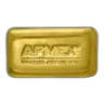 100 gram Cast-Poured Gold Bar - APMEX