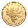 1 oz Pure Gold Coin - Triple Maple - Royal Canadian Mint .9999 Au (Mintage: 600)
