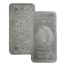 10 oz Aztec Calendar Silver Bar