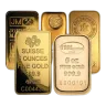 5 oz Gold Bar - Brand Varies .9999