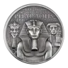 2022 Cook Islands 3 oz Legacy of the Pharaohs Antique Silver Coin