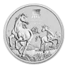 2026 Australia 1/2 oz Silver Lunar Horse BU (Series III)
