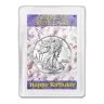 2026 1 oz Silver Eagle - w/Harris Holder, Happy Birthday Design